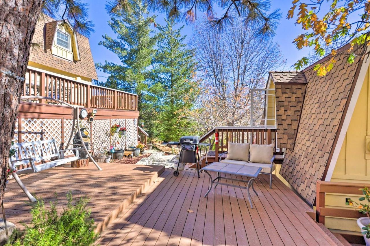 Lake Arrowhead Studio With Private Hot Tub! ภายนอก รูปภาพ