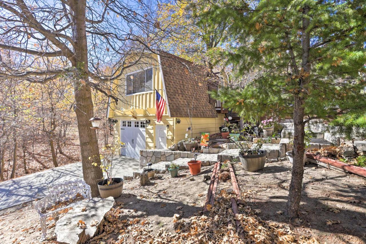 Lake Arrowhead Studio With Private Hot Tub! ภายนอก รูปภาพ